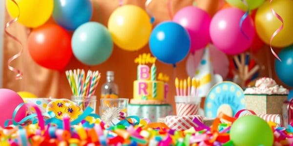 birthday celebration accessories